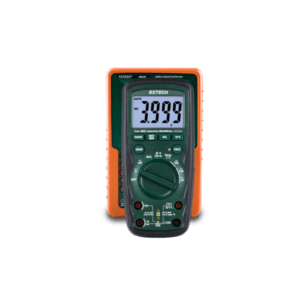 Extech MS420: Diagnóstico Avançado com Osciloscópio de 20MHz e Multímetro True RMS